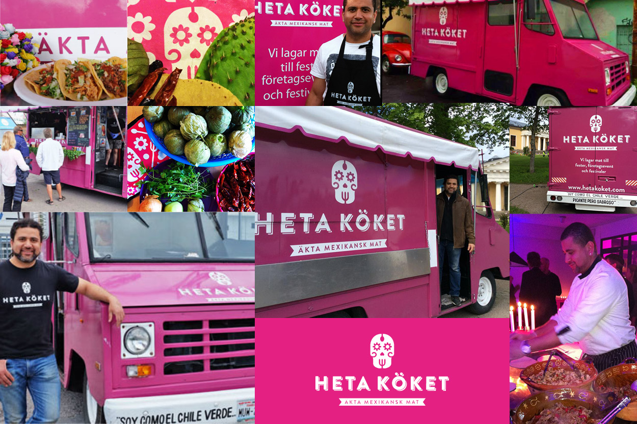 Heta köket food truck i Uppsala